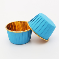 Gobelets en papier pour gâteaux à double paroi avec logo personnalisé, revêtement PET imprimé, gobelets à bord roulé pour la pâtisserie