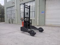 Chariot élévateur électrique tout-terrain WELIFTRICH 2T, hauteur de levage 3M, entièrement automatique, certifié CE/ISO, contrôleur Curtis