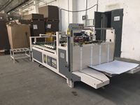 Encoladora de Cajas Semiautomática Versátil para Varios Estilos de Cajas, Diseño Compacto