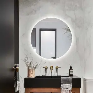 Светодиодное зеркало круглой формы с подсветкой и водонепроницаемой подсветкой