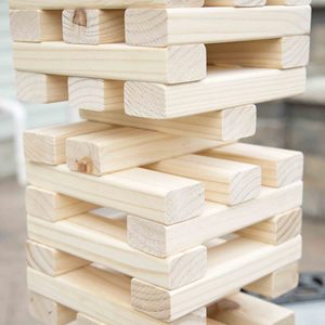 54 Buah Susun Menara Blok Kayu Permainan Pasangan Lucu untuk Dewasa-Blok Kayu dengan Pertanyaan dan Tantangan Truth Or Dare - Product Image 2