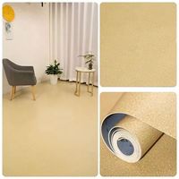 Revêtement de sol en vinyle de luxe, revêtement de sol en PVC, rouleau de linoléum, revêtement de sol en feuille, revêtement de sol en bois pour usage domestique