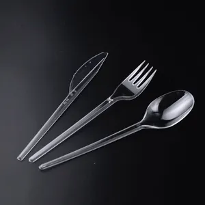 Wedding Cutlery Disposable Knife Fork Spoon Disposable Tableware For Birthday Party