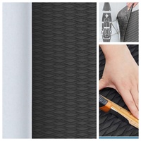 Revêtement de pont de bateau marin carré en mousse EVA premium imperméable et tapis de pont marin antidérapant pour planche de surf et utilisation automobile