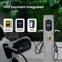 XUDIANTONG 22 kW Type 2 Borne de Recharge Murale CA Niveau 2 Intelligente pour Véhicules Électriques OCPP 1.6j Stations de Recharge CA Domestiques avec RFID