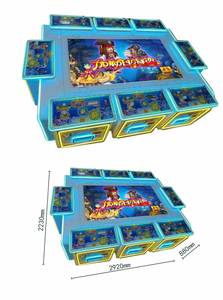 Arcade Hunter Fish Table, machine de pêche à jetons avec loterie métallique, garantie 1 an, grand jeu vidéo pour usage intérieur - Product Image 4