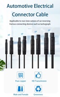 GIET4P 1m Auto kamera Konvertierungs kabel 4P 5P 6P 8P für BMW Kopf reines Kupfer Stecker zu Buchse Verlängerung schreiber zurück Zug kabel