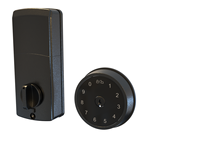 Serrure de porte intelligente avec poignée, empreinte digitale, clé et mot de passe pour maison et appartement