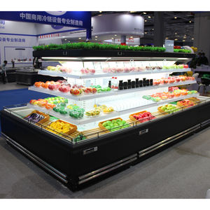 Réfrigérateur de supermarché à température unique de haute qualité, refroidisseur ouvert, refroidisseur d'air de supermarché pour légumes et fruits - Product Image 1