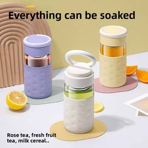 Taza de Té Portátil de Alta Gama para Mujer Fuguang, Diseño Moderno, Hermética, para Leche, Café, <span class=keywords><strong>Desayuno</strong></span>, Nueva Taza de Agua Personalizada - Product Image 3