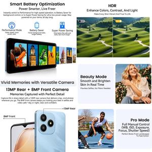 Blackview WAVE <span class=keywords><strong>9C</strong></span>, 4GB + 128GB, 6,56 pulgadas <span class=keywords><strong>Android</strong></span> 15 Unisoc T603 SC9863A Octa Core - Product Image 6