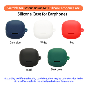 Étui de protection pour écouteurs, étui en silicone pour <span class=keywords><strong>Baseus</strong></span> Bowie MS1, coque pour écouteurs sans fil, pour <span class=keywords><strong>Airpods</strong></span> Pro - Product Image 3