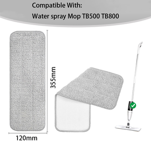Chiffons de vadrouille de remplacement pour aspirateur Xiao-mi Mijia <span class=keywords><strong>Deerma</strong></span> TB500 TB800 Tampons de vadrouille en microfibre réutilisables - Product Image 3