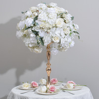 Nuevas Bolas de Flores para Decoración de Bodas, Mesa de Comedor, Escenario, Sala de Exposiciones, Bolas de Flores Simuladas, Fondo de Flores