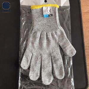 Guantes Mecánicos de Protección de Nivel 5 <span class=keywords><strong>Premium</strong></span>, Resistentes a Cortes, Material HPPE/Nitrilo, Antideslizantes y Transpirables - Product Image 4