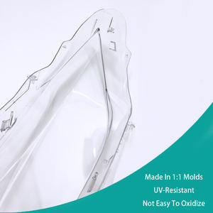 Couvercle de lentille de phare en plastique de revêtement de durcissement UV de grande qualité pour la version cachée de la série 3 F30 316I 320I 328I 2011-2015 - Product Image 4