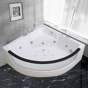 Nueva Bañera de Esquina con Burbujas y Cascada, Jacuzzi e Hidromasaje para 2 Personas, Spa Interior y Exterior - Product Image 5