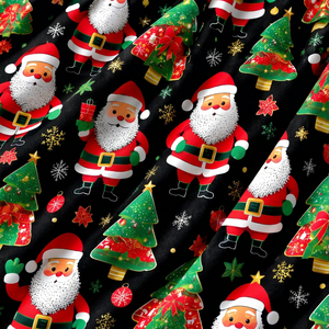 Productos Textiles Navideños de Poliéster Impresos Digitales Personalizados, Prendas OEM ODM, Vestidos, Textiles para el Hogar Personalizados - Product Image 1