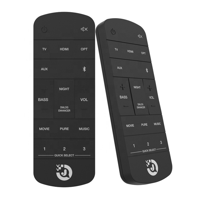 JCXK 19-Keys ABS Plastic Smart Remote Control with Infrared OEM ODM Factory Fixed Code Voice Activation for Smart Devices