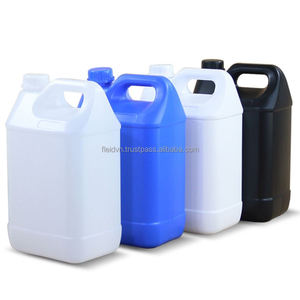 Bouteille de lubrifiant 5L entièrement personnalisable avec votre logo sur le couvercle antivol, contenant en plastique noir épaissi pour la personnalisation de votre marque - Product Image 3