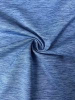 Tela Elástica de Poliéster y Spandex para Ropa Deportiva, 220 g/m², Tejido de Punto Elástico, Logotipo Personalizado, Tela para Yoga