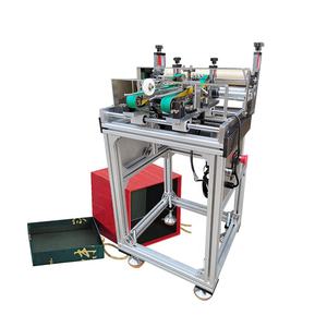 Machine de fabrication de couvertures de livres semi-automatiques à couverture rigide, bon marché et de bonne qualité, avec scellage à 3 côtés - Product Image 6