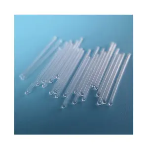 One End Sealed Quartz Glass Capillary Tubes in High Precision with Tolerance minus plus 0.01mm