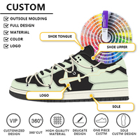 Baskets décontractées de qualité supérieure, style basketball, avec logo de marque original, chaussures de sport et de skateboard, personnalisables par les fabricants