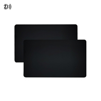 Bedruckbare Schwarze Matte NFC Karte aus PVC, 13.56 MHz NTAG 213/ NTAG 215/ NTAG 216 Digitale Geschäfts-RFID-Karte