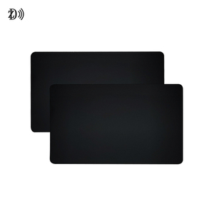 Có thể in màu đen Matte NFC thẻ PVC 13.56MHz 213 kiểm soát truy cập trống thẻ RFID - Product Image 2