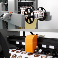 Machine de découpe d'étiquettes numérique entièrement automatique Roll Max-350, découpeuse à rouleaux, découpeuse de stickers