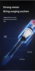 Échantillon GRATUIT <span class=keywords><strong>Prix</strong></span> d'Usine Dépoussiéreur à Air et Aspirateur Sans Fil, Mini Aspirateur de Voiture Portable - Product Image 2