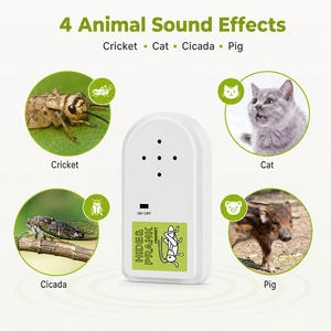 Dispositif Sonore <span class=keywords><strong>de</strong></span> Farce du Poisson d'Avril : Appareil Dissimulé <span class=keywords><strong>de</strong></span> Sons d'Animaux (Grillo, Chat, Cigale, Cochon) – Jouet <span class=keywords><strong>de</strong></span> Blague en Gros - Product Image 3