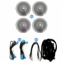 Accessoires de voiture Feux décoratifs à LED pour Mercedes Benz Classe C W205/W213/X253 Éclairage d'ambiance de voiture