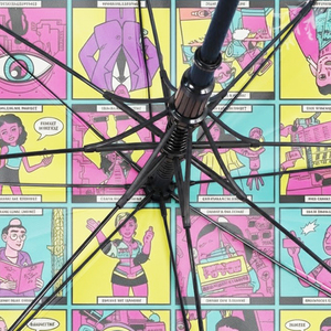 Paraguas recto corporativo América Latina fibra de vidrio Auto abierto protección UV impermeable personalizado al por mayor fuerte lluvia sol playa - Product Image 4