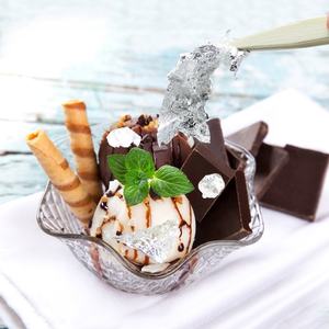 Feuilles d'or comestibles pour la décoration de gâteaux, fête de Noël - Product Image 5