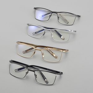 Monture optique en titane pur CS-JN663 <span class=keywords><strong>Lunettes</strong></span> de bonne qualité pour hommes et femmes Montures de <span class=keywords><strong>lunettes</strong></span> Titan - Product Image 6