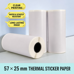 Papel Térmico Autoadhesivo con Corrección de Errores para Impresoras de Bolsillo Mini de 57 mm - Product Image 2