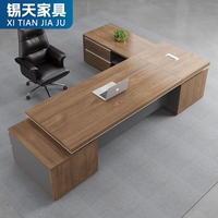 XTLBZ-058 Bureau de direction moderne et luxueux pour PDG/manager - Fabriqué en Chine, couleurs et dimensions personnalisables, excellent rapport qualité-prix