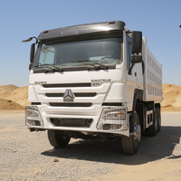 Восстановленный самосвал Howo NX 6x4, 371 л.с., двигатель Weichai, полный комплект запчастей для горнодобывающей и логистической техники