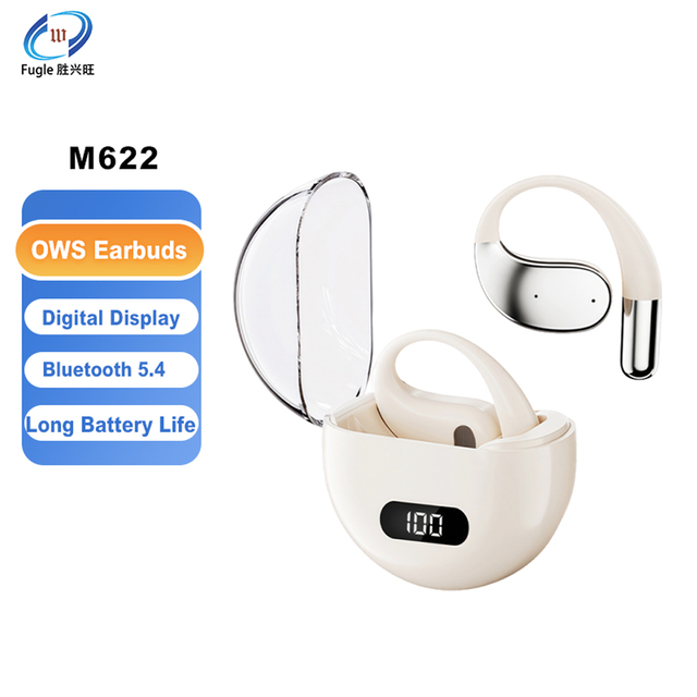 Fugle M622 OWS Earhook AI Translation Earphones Bluetooth BT5.4 Noise Cancellation IPX5 Waterproof Headset