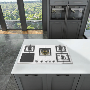 Mix électrique et <span class=keywords><strong>gaz</strong></span> combiné cuisinière plaque de cuisson - Product Image 4