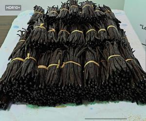 Gousse de vanille biologique Pompona non fendue de Madagascar, préparation traditionnelle séchée fabriquée en France, 18-21 cm, 1 kg - Product Image 4