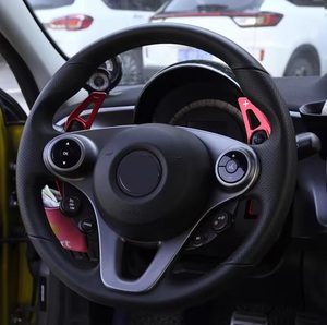Estensione Leva del <span class=keywords><strong>Cambio</strong></span> al Volante in Lega di Alluminio per <span class=keywords><strong>Smart</strong></span> Fortwo Forfour, Accessori Auto per Interni - Product Image 6