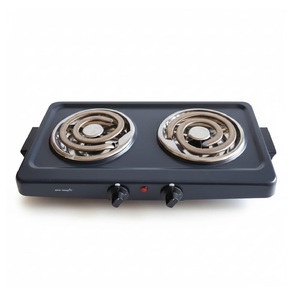 Cuisinière à induction double brûleur robuste, plaque de cuisson commerciale de comptoir - Product Image 1