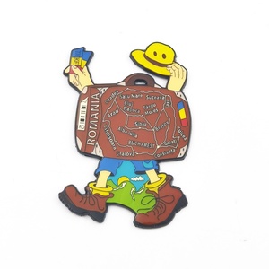 Aimants de réfrigérateur promotionnels en alliage de zinc personnalisés, souvenirs de voyage à la mode, vente en gros - Product Image 3