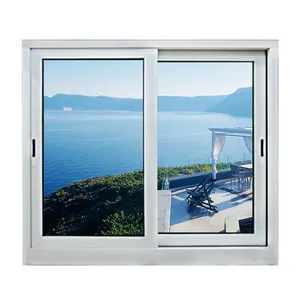 Cửa sổ trượt Châu Âu cửa sổ kính PVC cửa sổ trượt khung nhựa cửa sổ cố định