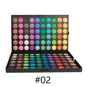 En gros 120 Coloré Haute Pigment Fard À Paupières Pas Cher Et Bon Maquillage ODM Fard À Paupières