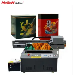 MooTooM Wide Format Multifunction Digital Sublimation Printing Flatbed Printer 3d Effect Glass Led 6090 Flatbed UV Printer