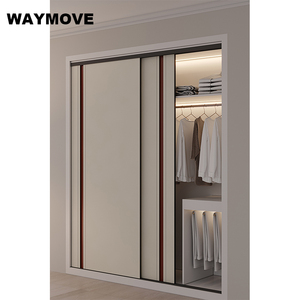WAYMOVE in legno per bambini e bambini guardaroba <span class=keywords><strong>con</strong></span> <span class=keywords><strong>specchio</strong></span> per camera da letto uso di mobili per la casa - Product Image 2